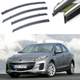 Дефлекторы окон FLY Mazda 3 седан 2009-2013 П/К скотч 64362 - изображение 2