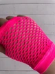 Яскраві сіточні рукавички без пальців мітенки Honey Fashion Accessories XS/S/M яскраво-рожевий (7-79) - зображення 6