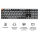 Бездротова геймерська клавіатура Keychron K5 Max Gateron Brown Switch Black RGB 100% повнорозмірна ультратонка Low-Profile Hot-Swap QMK Bluetooth 5.1 2.4G USB Type-C 1000Hz PBT Double-Shot LSA алюмінієвий корпус - зображення 8