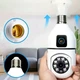 IP камера видеонаблюдения Wi-Fi поворотная 4МП цветная с ИК подсветкой для дома и офиса модель Sq02 белая - изображение 8