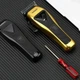 Машинка для стрижки VGR V-015 с 6 магнитными насадками аккумулятор 2500 мАч USB Type-C черный керамические лезвия - изображение 5