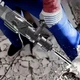 Електричний відбійний молоток 220 В із набором бурів і зубил для руйнування бетону та асфальту чорний - зображення 5