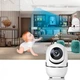 Поворотная беспроводная IP камера видеонаблюдения с WiFi ИК подсветкой 360 градусов для дома 11х7х7 см - изображение 8