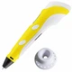 Набор 3D-ручка 230 В 1.1 м 0.3 мм 20 цветов для творчества 3DPEN-6 Желтый - изображение 6