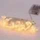 Гирлянда новогодняя светодиодная 3м 20 LED теплый свет для украшения дома Снежинки - изображение 10