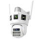 IP камера 12Мп с поддержкой 4G и SD карт для уличного видеонаблюдения SD 39 белая - изображение 4