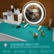 Ігрова поверхня Desk Mat Ultra Slim 900x400x1.8 мм Mint/Green - изображение 5