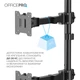 Настольное крепление для монитора Officepro MA122B [148284] - изображение 9