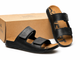 Шлепанцы кожаные мужские COZMO M Velcro Black 43 - изображение 2