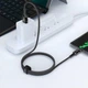 Кабель Acefast C1-04 USB to Type-C 1.2m черный тканевая оплетка 3A (C1-04) - изображение 2