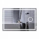 Дзеркало Mixxus Premium Quadro MR20 100x70 LED Touch, Anti fog, димер, лінза (MP6622) - изображение 1