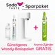 Набор для газирования воды, 4 предмета, классик + лайм, белый Mysoda Woody SodaTASTE - изображение 2