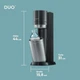 Набор для газирования воды, 3 предмета, черный Duo SodaStream - изображение 7