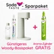 Набор для газирования воды, 4 предмета, классик + лайм, светло-зеленый Mysoda Woody SodaTASTE - изображение 2