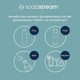 Набор для газирования воды, 6 предметов, черный E-Duo SodaStream - изображение 6