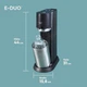 Набор для газирования воды, 6 предметов, черный E-Duo SodaStream - изображение 7