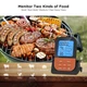 Магнитный термометр для мяса с таймером, ЖК-дисплеем и 2 зондами MixcMax - изображение 7