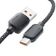 Кабель Essager Breeze USB - USB Type-C (M/M), 100W, 1 м Black (EXC7A-WL01-P) - зображення 2