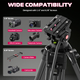 Штатив Ulanzi MT-81 Tripod (80-155cm) Black - изображение 5