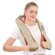 Роликовый массажер для шеи, плеч и спины Massager of Neck Kneading с прогревом и пультом, шиацу, на плечи - изображение 2