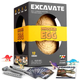 Набор для раскопок яиц динозавров Excavate 12 в 1 для детей 5-8 лет развивающая игрушка для обучения и игры - зображення 4