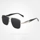 Мужские поляризационные солнцезащитные очки KINGSEVEN 2413 Silver Gray - изображение 3