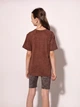 Футболка для девочки подростка 152 Темно-коричневый LIKE (739162-152) - изображение 3