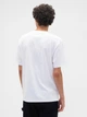Футболка хлопковая длинная мужская GAP 580298250 XL Белая (1159945531) - изображение 2
