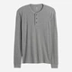 Лонгслив мужской GAP 52812326 2XL Серый (1159862179) - изображение 4