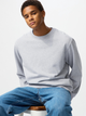 Світшот Uniqlo розмір XXL світло сірий (05) (475377) - изображение 1