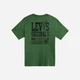 Футболка хлопковая длинная мужская Levi`s 750053638 XL Зеленая с принтом (1159862335) - изображение 6