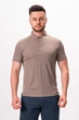 Футболка поло однотонная K.O.R 2642 Светло-коричневый (col.16) 3XL - изображение 1