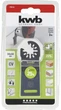 Brzeszczot wgłębny do multitoola Einhell KWB HCS 34 x 44 mm (49709154) (4009317091547) - obraz 1