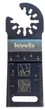 Brzeszczot wgłębny do multitoola Einhell KWB HCS 34 x 44 mm (49709154) (4009317091547) - obraz 2