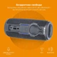 Denver BTV-150 Водонепроницаемый портативный Bluetooth-колонка IPX4, Bluetooth-колонка с USB/MicroSD, аккумуляторная колонка 1200 мАч. Серый - изображение 5