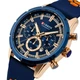 Чоловічий годинник Curren Wild Lava Blue - зображення 1