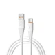 Кабель WUW-X224/TPC USB Type-C 2,4А white - зображення 1
