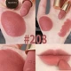 Матовая помада Гуччи Rouge Matte Lip Color (They Met in Argentina 208) 1 g Mini - изображение 4