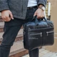 Мужская сумка для ноутбука и документов черная SK N8256 - изображение 7
