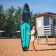 Надувна SUP дошка (Сапборд) THUNDER MOTH-MINT 350 - зображення 4