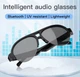 Умные беспроводные смарт очки Wireless Glasses F08 с Bluetooth 5.3 голосовым помощником и функцией гарнитуры - изображение 1