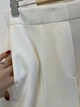 Женские прямые брюки с высокой посадкой кэжуал Modna KAZKA MKNK3019/1 - 52, Молочний - изображение 3