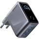 Мережевий зарядний пристрій Anker GaN Prime Charger 160 W, 3xUSB-C, Display Silver (A2687341) ( 21294 ) - зображення 1