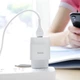 Сетевое зарядное устройство Hoco C72A белое USB 2.1A (C72A) - изображение 2