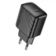 Зарядний пристрій Hoco CS24A Type-C PD 25W чорний 25W (CS24A) - зображення 1