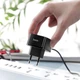 Сетевое зарядное устройство Hoco C70A черное 18Вт USB Quick Charge (C70A) - изображение 2