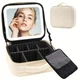 Дорожня косметичка Б'юті-кейс Make Up з LED-кислотром, тканинна косметичка валізка з підсвіткою, органайзер для косметики - зображення 7