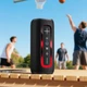 Портативная Bluetooth колонка Hoco HC36 с LED подсветкой black - зображення 2
