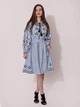 Сукня Вишиванка жіноча OneSize Синій SOLOMEYA (715345-OneSize)* - зображення 1