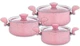 Набор посуды O.M.S. Collection 3027 Pink - изображение 1